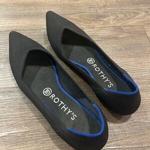Black Rothy's Women’s pointed flats
